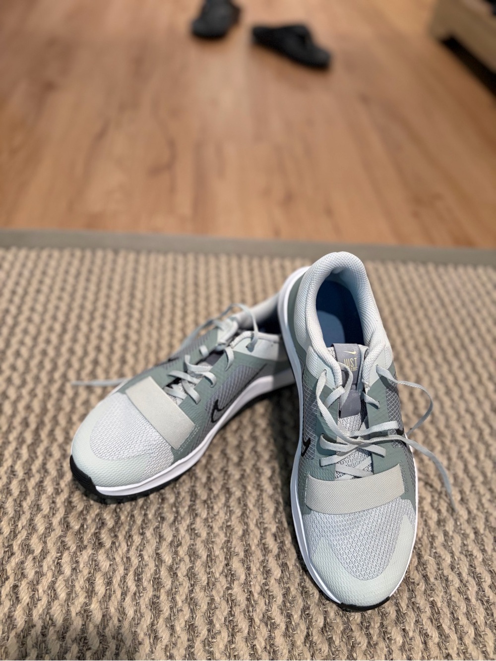 Nike Light green and Gray Women's Training Sneakers
